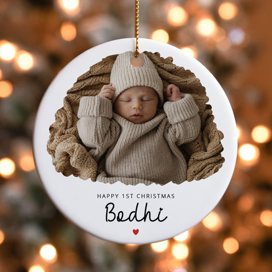 Baby 1st Christmas Tree Ornament