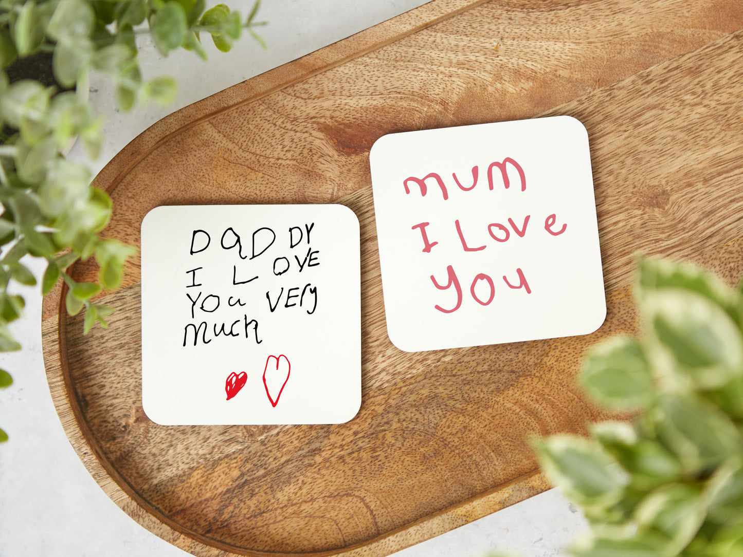 Personalised Handwriting or Drawing Coaster