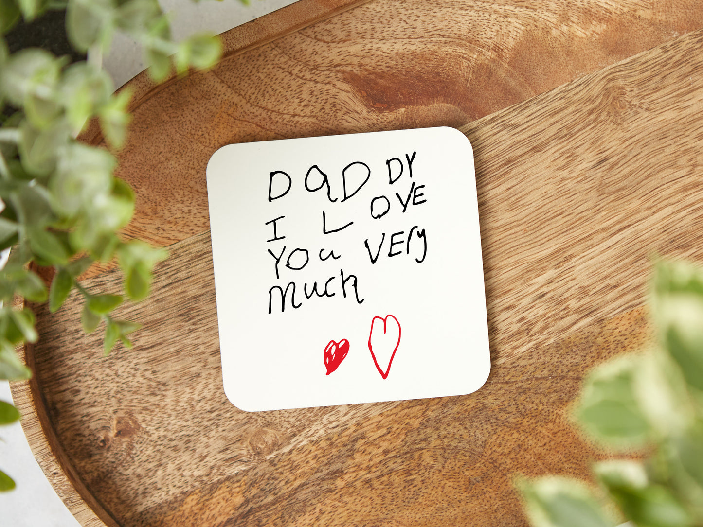 Personalised Handwriting or Drawing Coaster