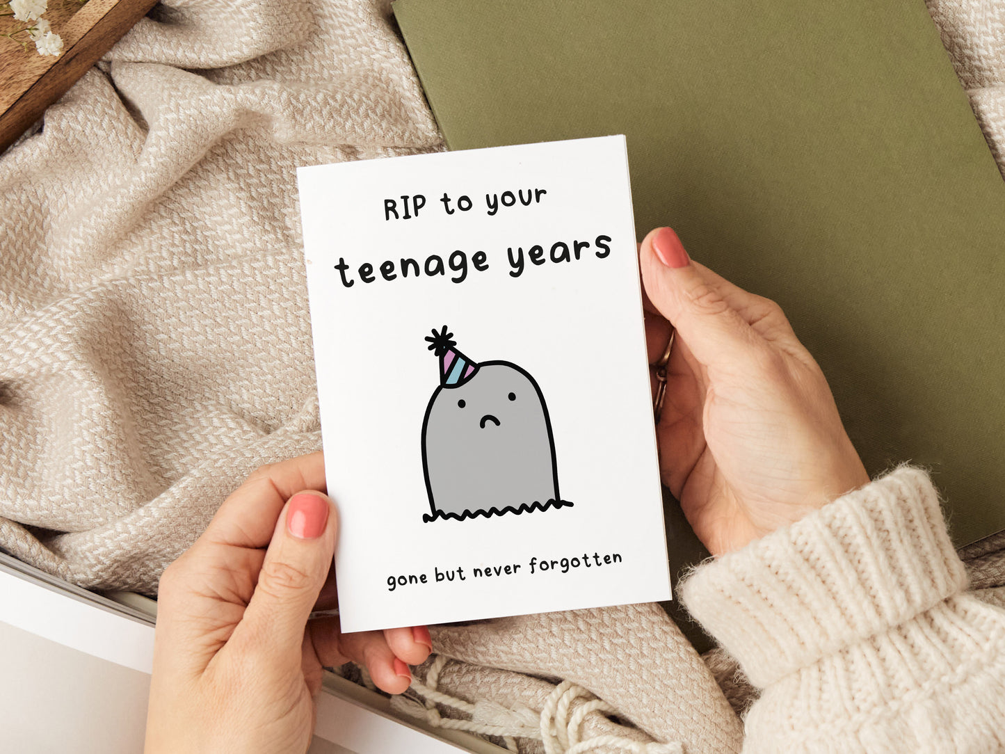 'RIP to Your Teenage Years' 20th Birthday Card