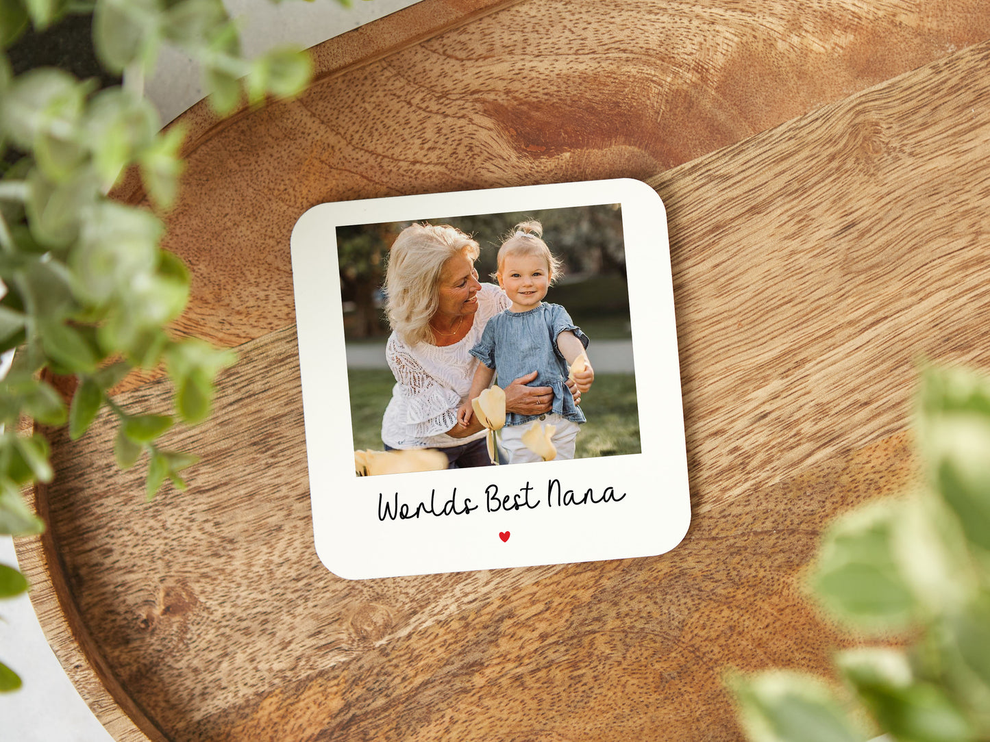 Personalised "Worlds Best Nana" Coaster