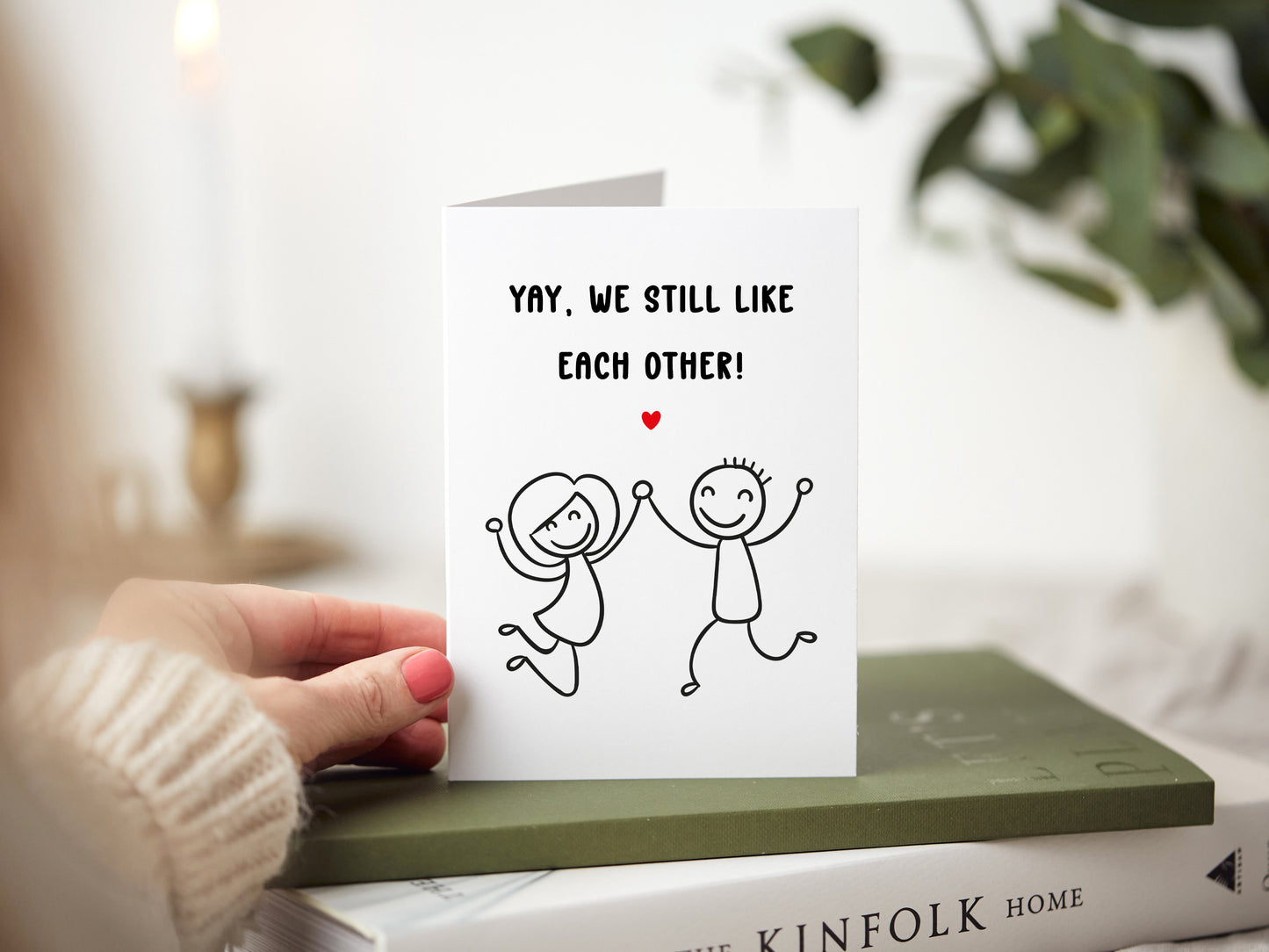 'Yay We Still Like Each Other' Card